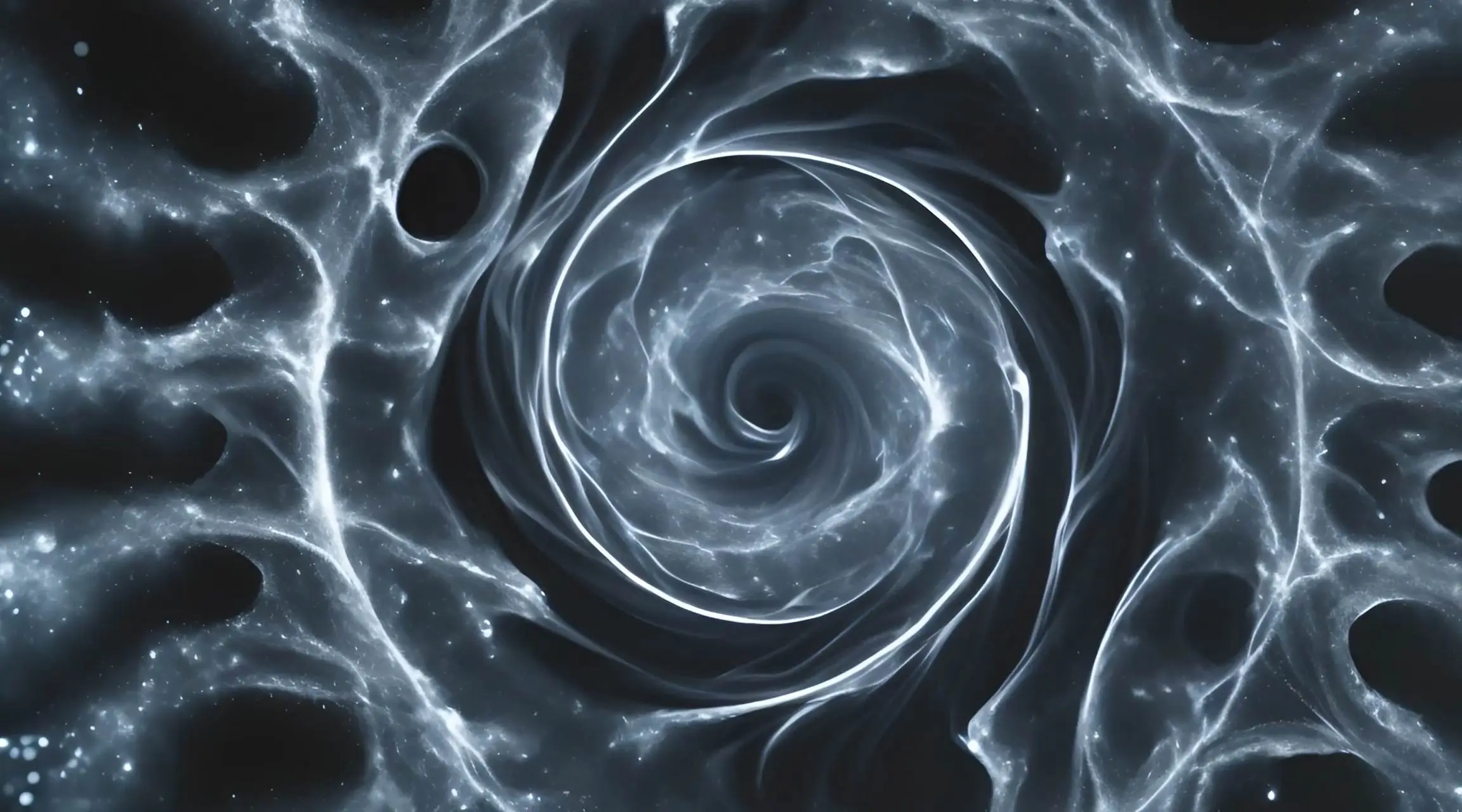Galactic Swirl Abstract Astral Spiral Motion Video